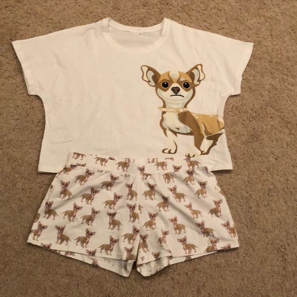 women's chihuahua pajamas